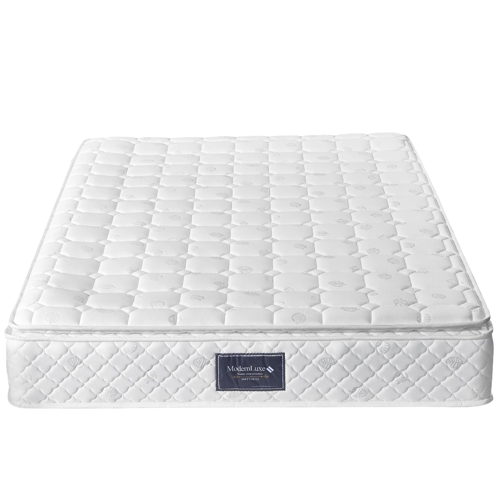 Colchão de Molas Ensacadas Rosahqnda – 160x200 cm – Certificado Oeko-Tex – 7 Zonas Ergonómicas – Altura 25 cm – Branco