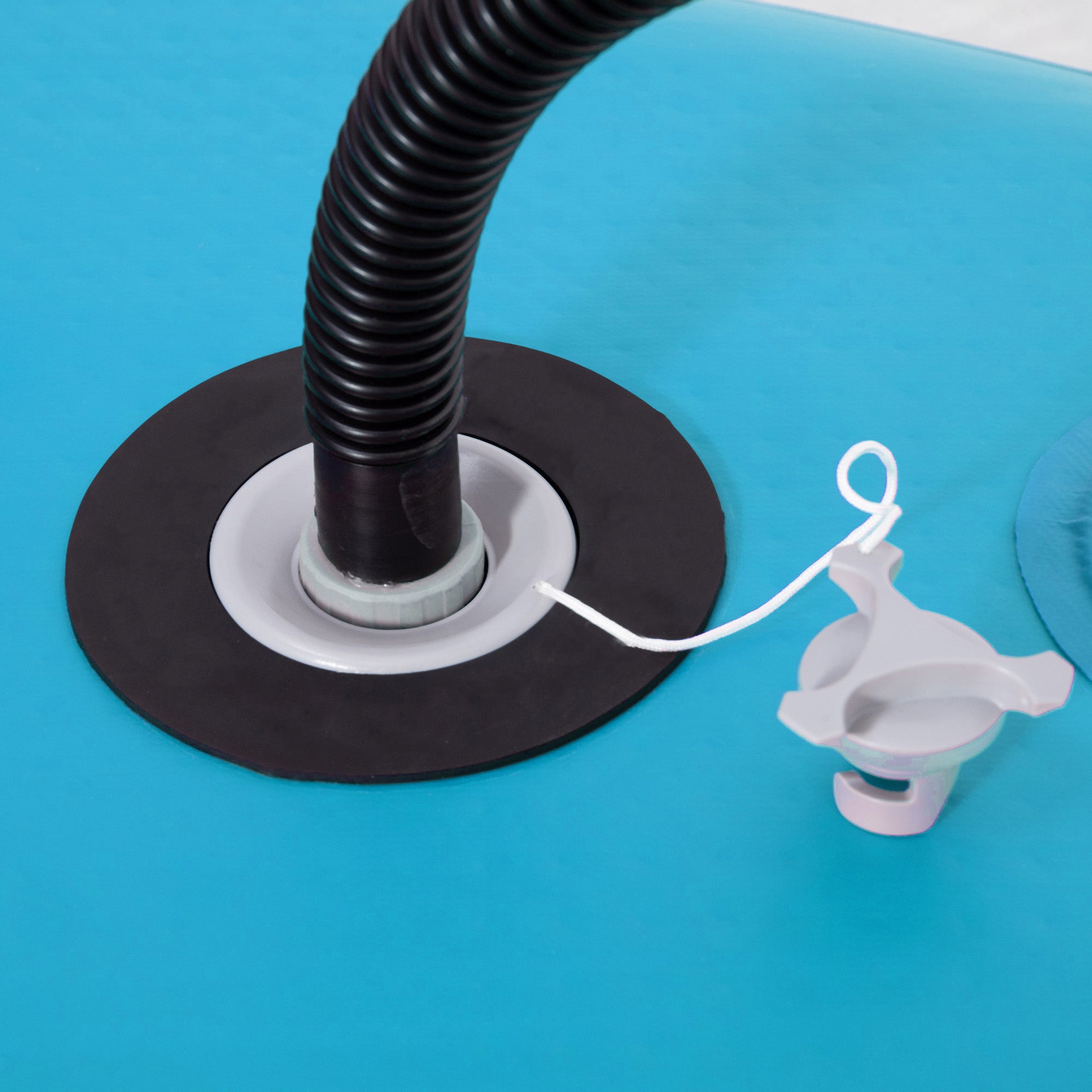 Prancha de Paddle Surf Insuflável – 300x76x15cm – Azul – PVC e EVA