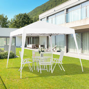 Tenda Dobrável 297x297x250 cm em Aço e Oxford - Branco