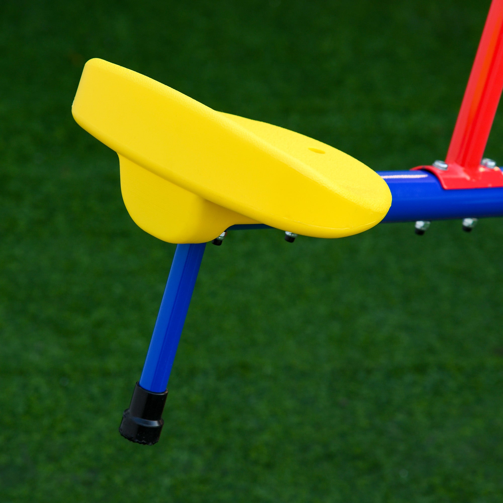 Gangorra Giratória 360º para Crianças Acima de 3 Anos - 182x77x43 cm - Multicolor