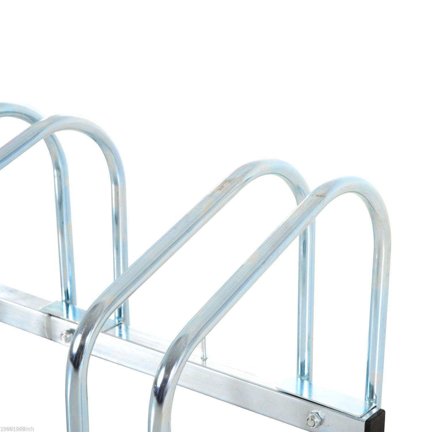 Suporte para Bicicletas – 76x33x27cm – Prateado – Aço Galvanizado