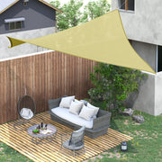 Toldo Vela de Sombra Retangular 400x600 cm Cor de Areia