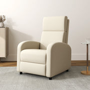 Poltrona Relax Reclinável 160° – 64x86x102 cm – Bege – Tecido de linho