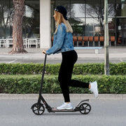 Trotinete Dobrável para Adultos e Crianças (Preto, 100 kg) - Medidas 94x38x90-105cm