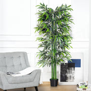 Planta Artificial Bambú Verde 180cm Ø20x180cm