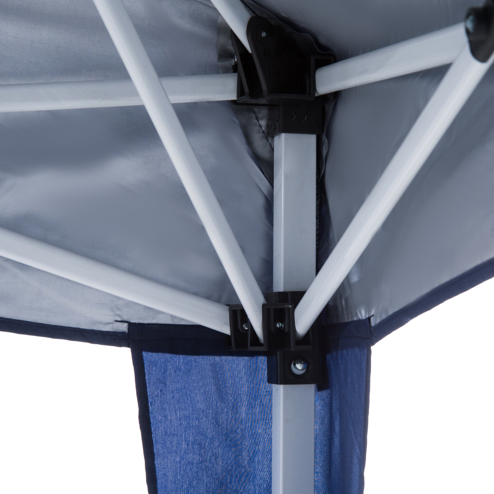 Tenda Dobrável 297x297x250 cm em Aço e Oxford - Cor Azul