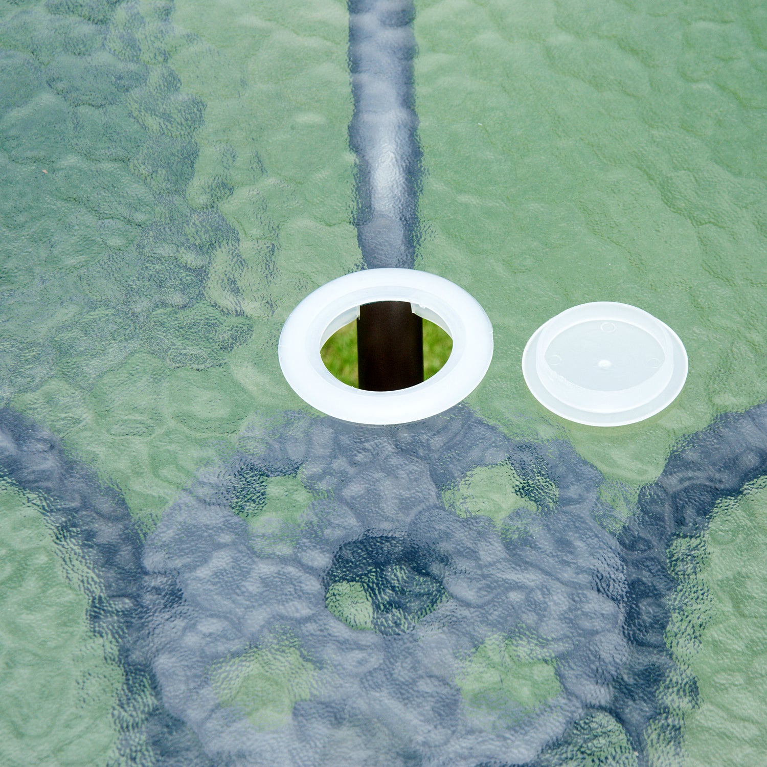 Conjunto de Móveis de Jardim 6 Peças Preto 80x80x69.5 cm