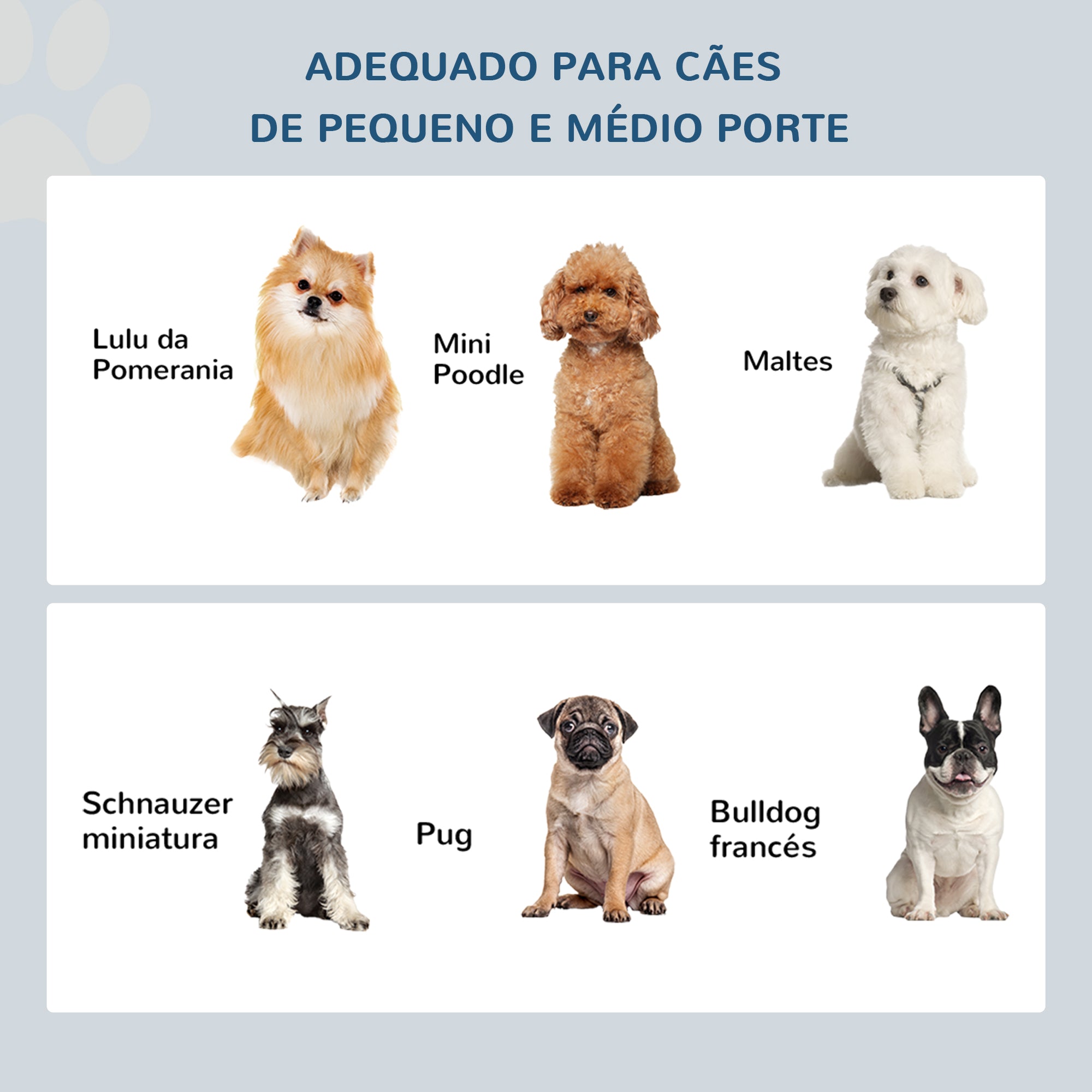 Comedouro Elevado para Cães – 44x24x15 cm – Marrom – MDF