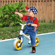 Bicicleta sem Pedais para Crianças Branca 66,5x34x47 cm