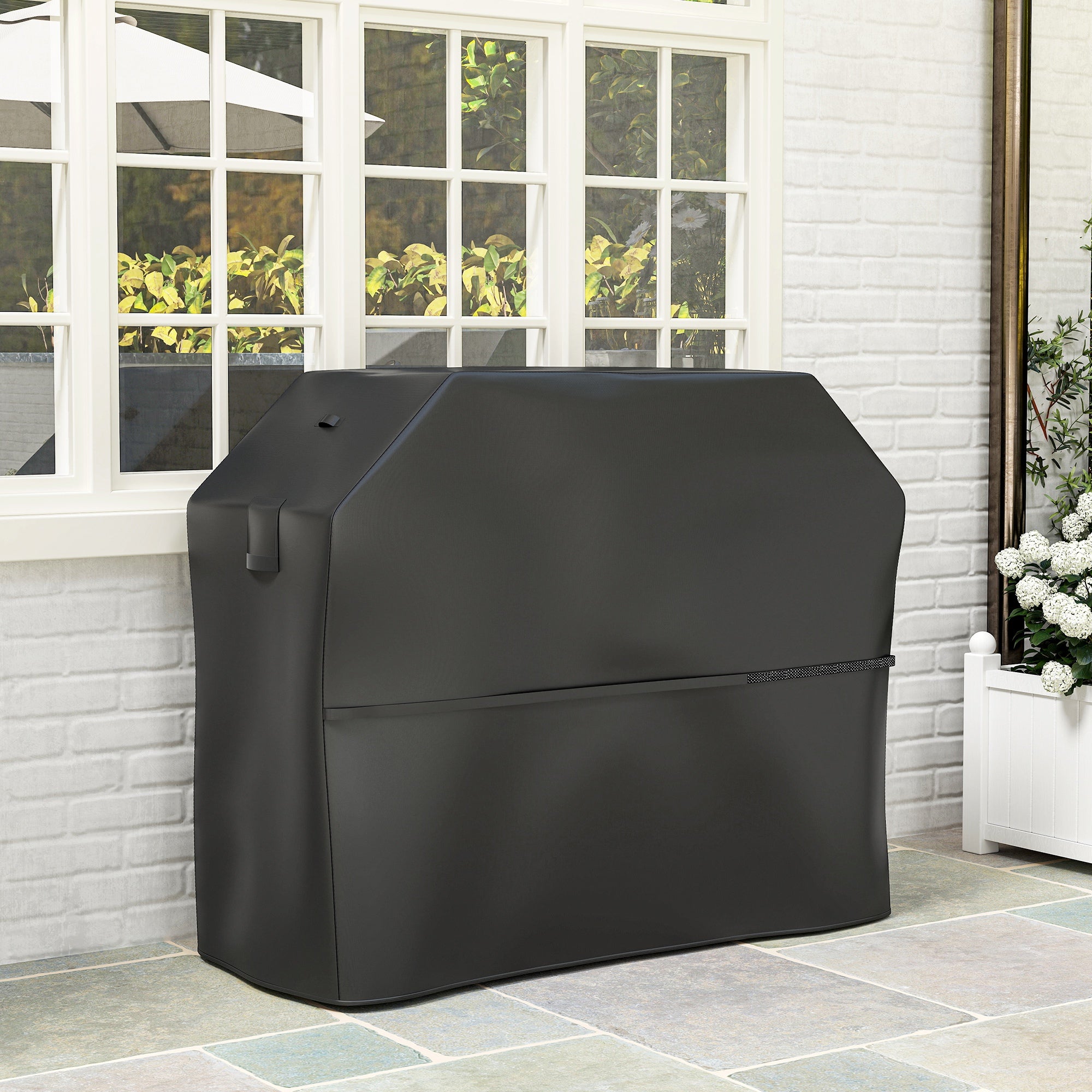 Capa Protetora para Barbecue 147x61x122 cm - Cor Preto