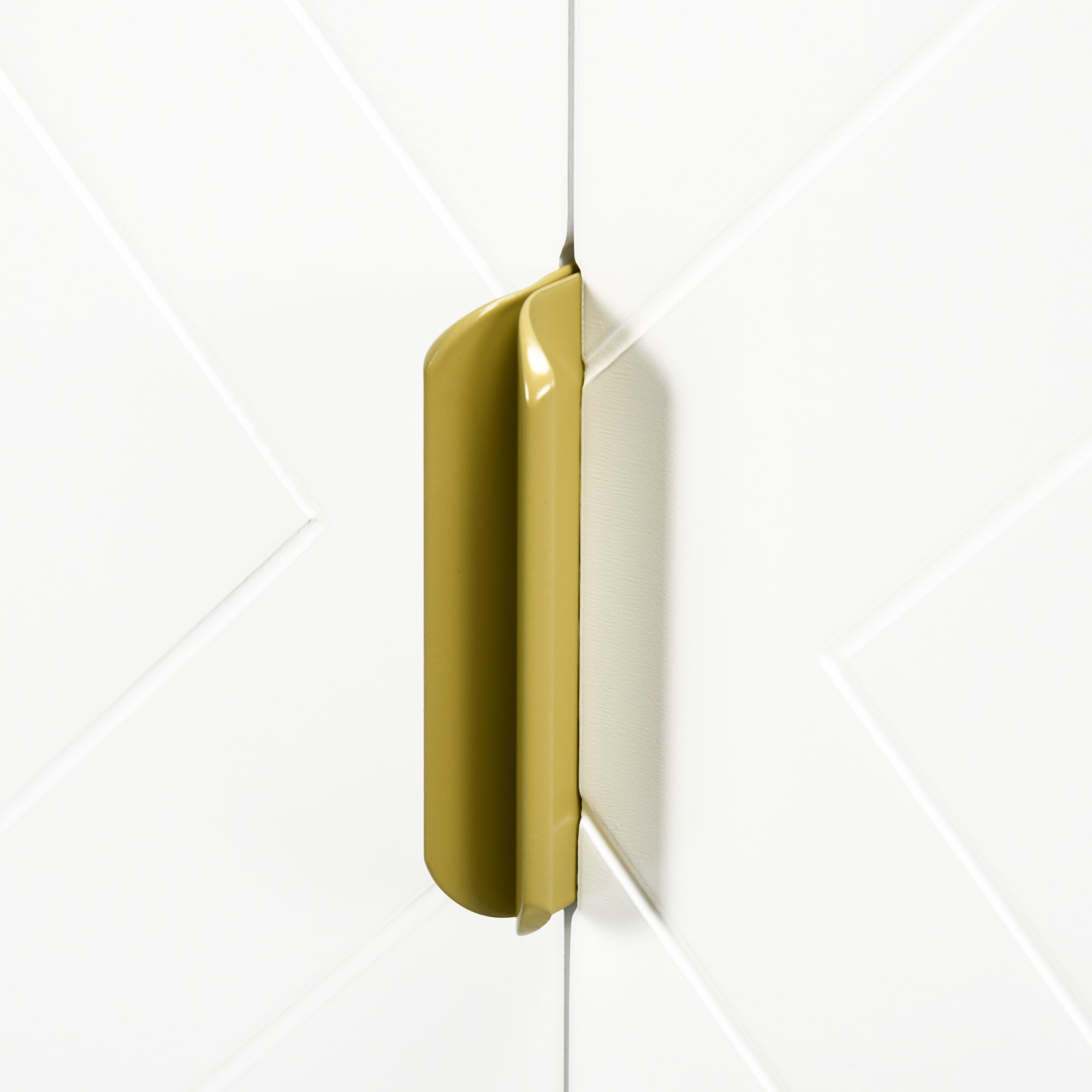Armário para Casa de Banho Moderno – 60x30x65 cm – Branco e Dourado – MDF e Aço
