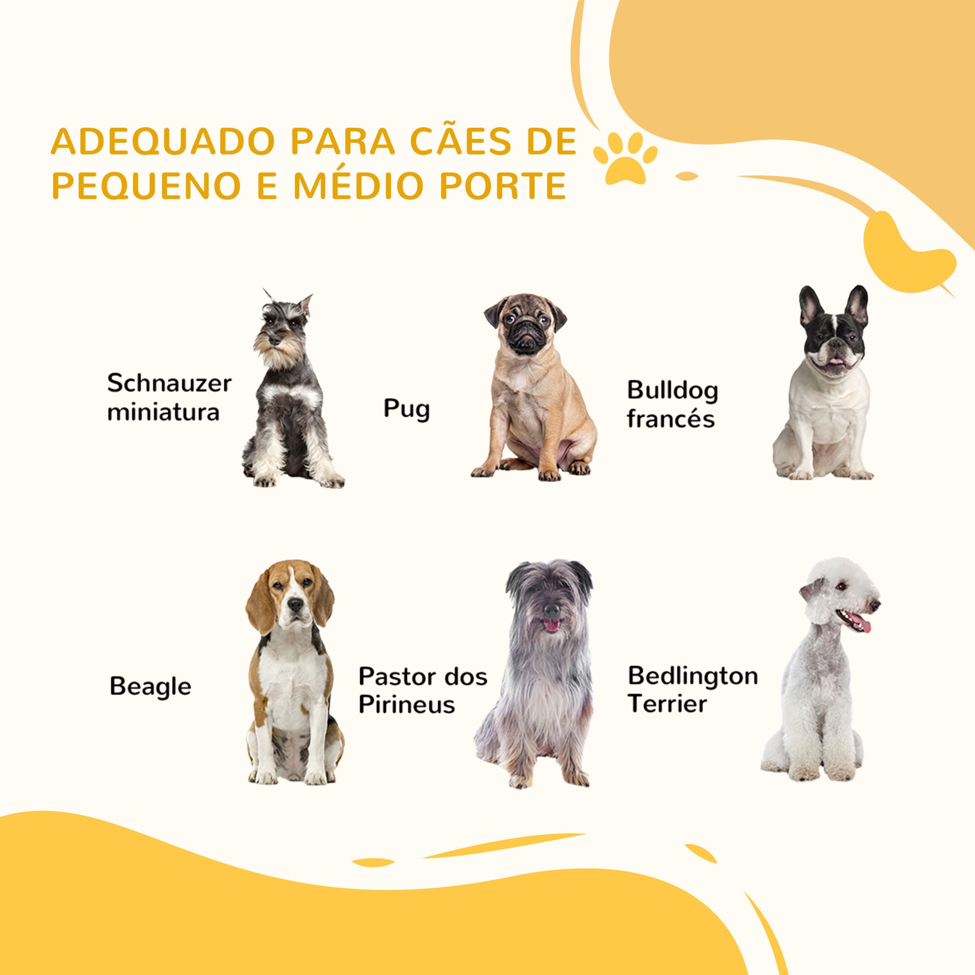 Parque para Cães Modulável – 120x107x70 cm – Branco – Madeira de pinho