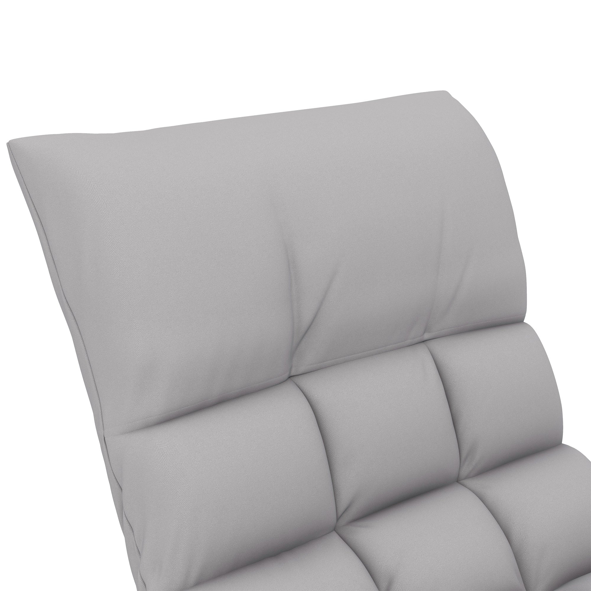 Poltrona Baloiço Cinzenta 60x134x70 cm - Conforto Personalizável
