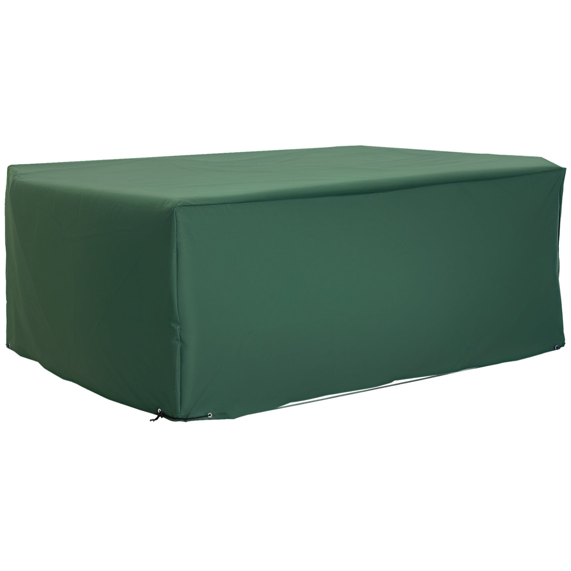 Capa Protetora para Móveis de Jardim – 245x165x55cm – Verde – Tecido Oxford