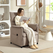 Poltrona Relax Reclinável Elétrica Marrom 80x83x104 cm