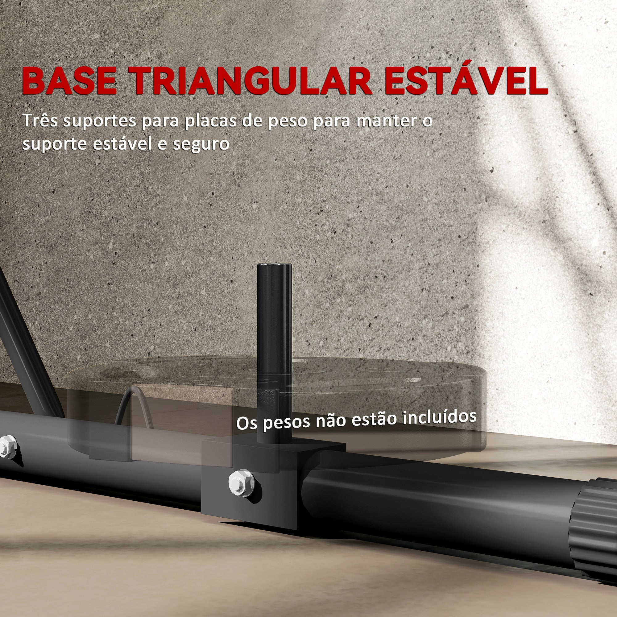 Suporte para Saco de Boxe de Pé Ajustável 170x90x182-225 cm - Preto