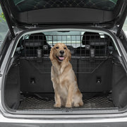 Grade de Segurança para Cães Ajustável 90-120cm – Preto – Aço