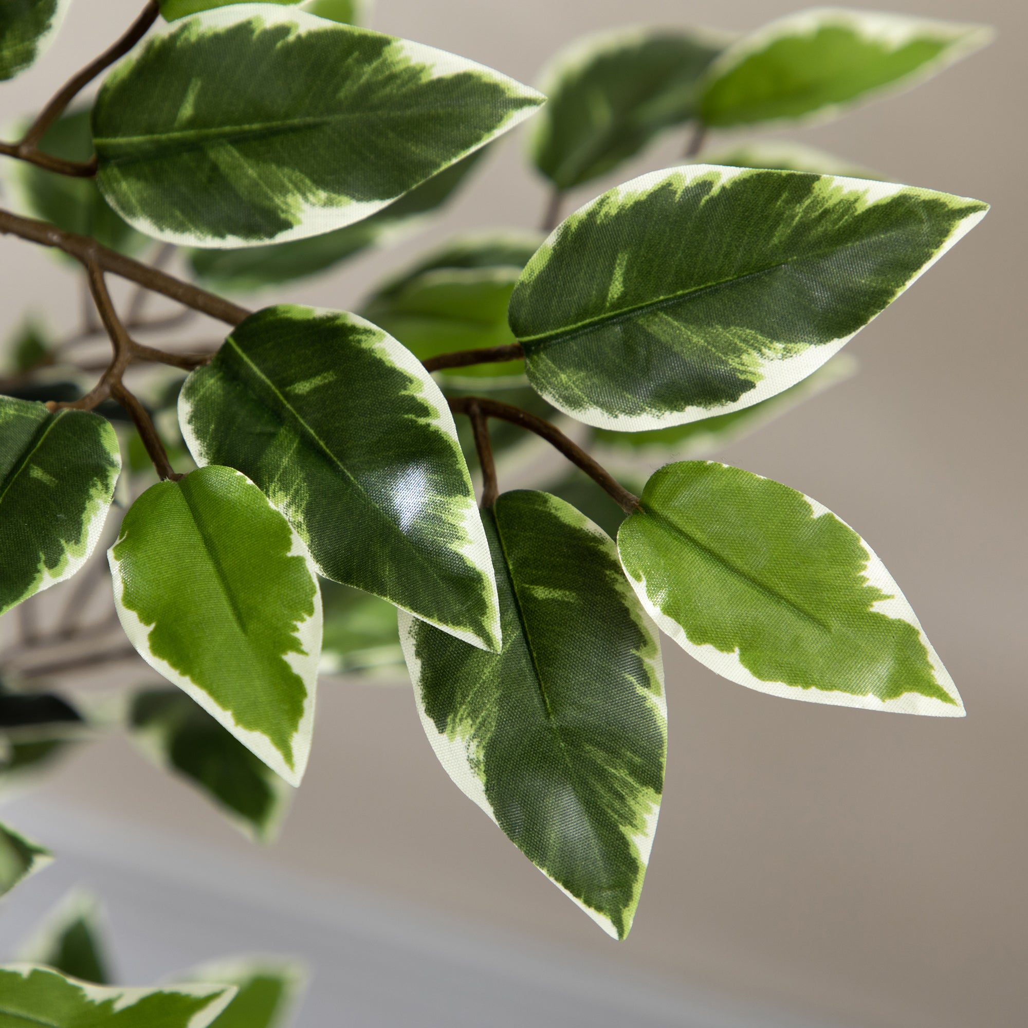 Planta Artificial de Ficus – 130 cm – Verde – Plástico PE