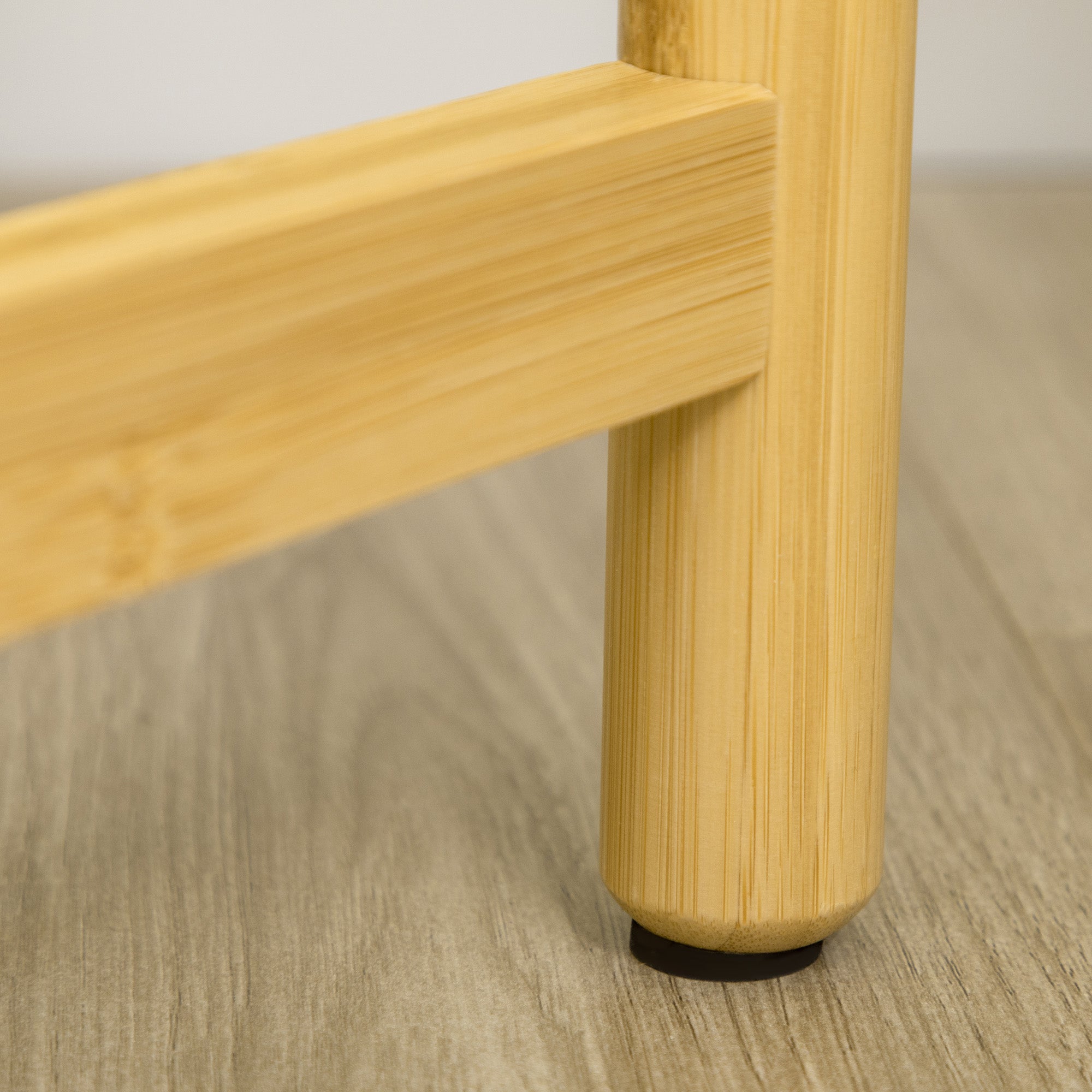 Estante para Plantas – Ø28x80 cm – Branco – Madeira