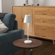 Candeeiro de Mesa LED Recarregável USB-C Ø11,2x36,5 cm - Branco