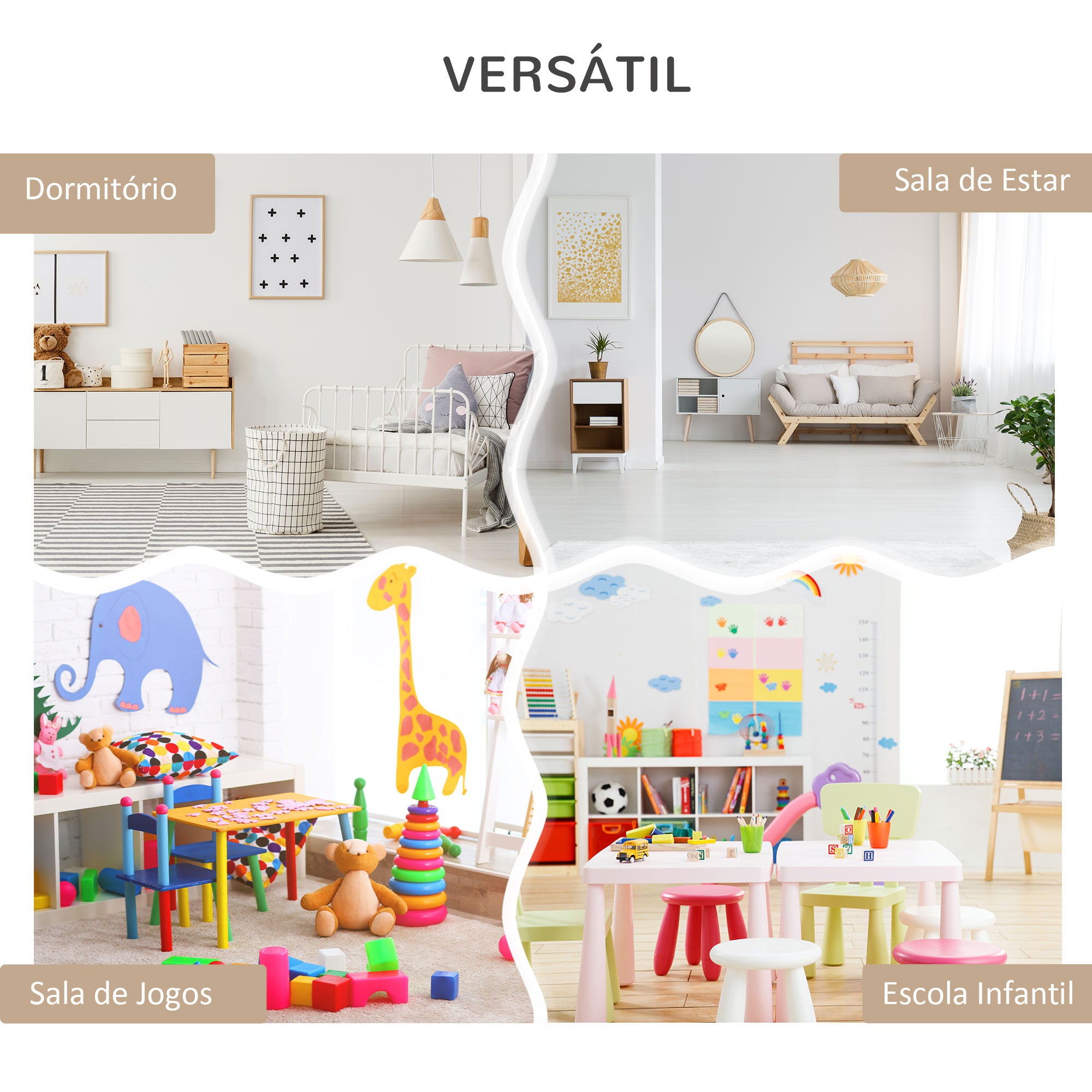 Estante de Brinquedos com Gaveta Móvel – 60x29,9x90cm – Cinza – MDF