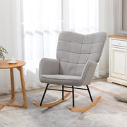 Poltrona Baloiço Cinza 71x92x101 cm