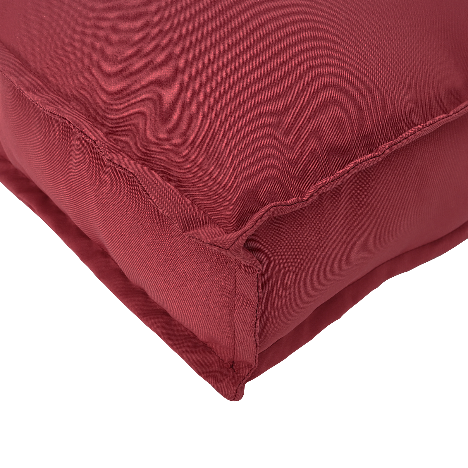 Almofada de palete para assento Antracite 80 x 80 x 12 cm