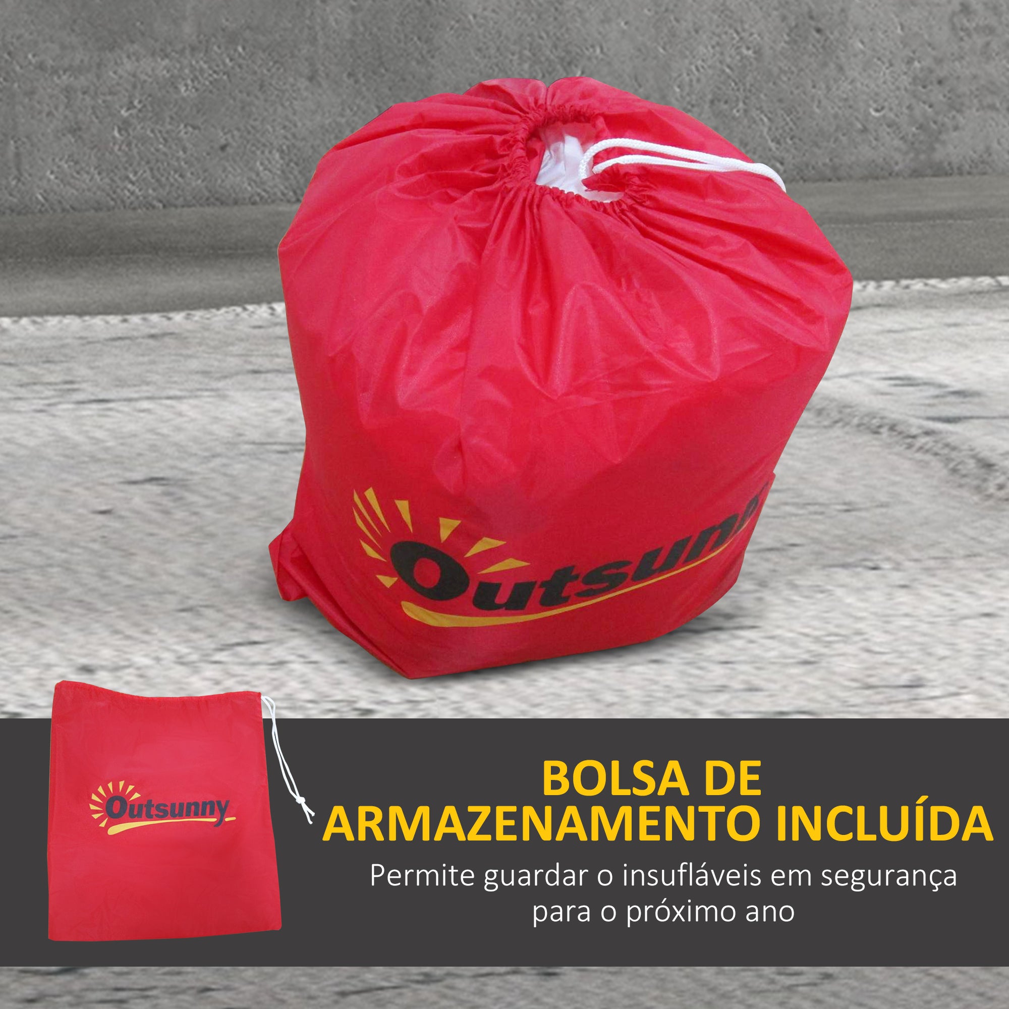 Presépio Insuflável de Natal – 150x90x185 cm – Multicor – Poliester