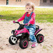Quadriciclo Infantil Rosa 67,5x38x44 cm - Luzes e Música