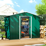 Abrigo de Jardim – 236x174x190 cm – Verde – Aço galvanizado