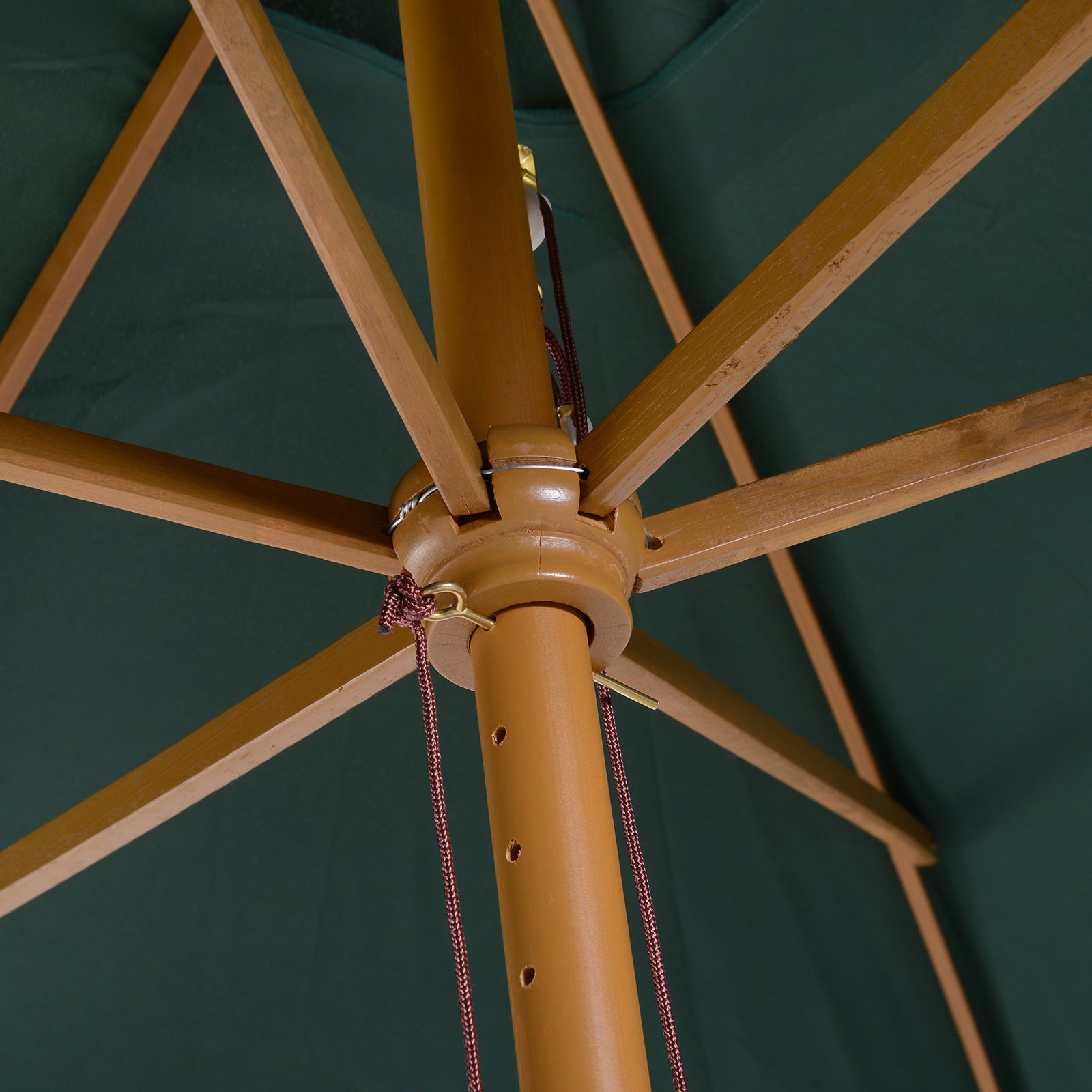 Guarda-Sol de Jardim 295x200x255cm Verde