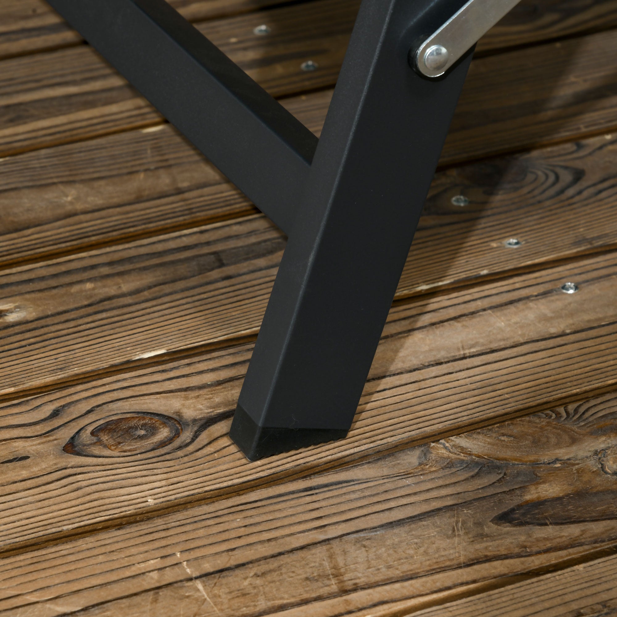 Conjunto de 2 Espreguiçadeiras Reclináveis de Jardim 165x66x102 cm Azul