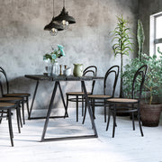 Pés para Mesa – 72x6x72cm – Preto – Aço