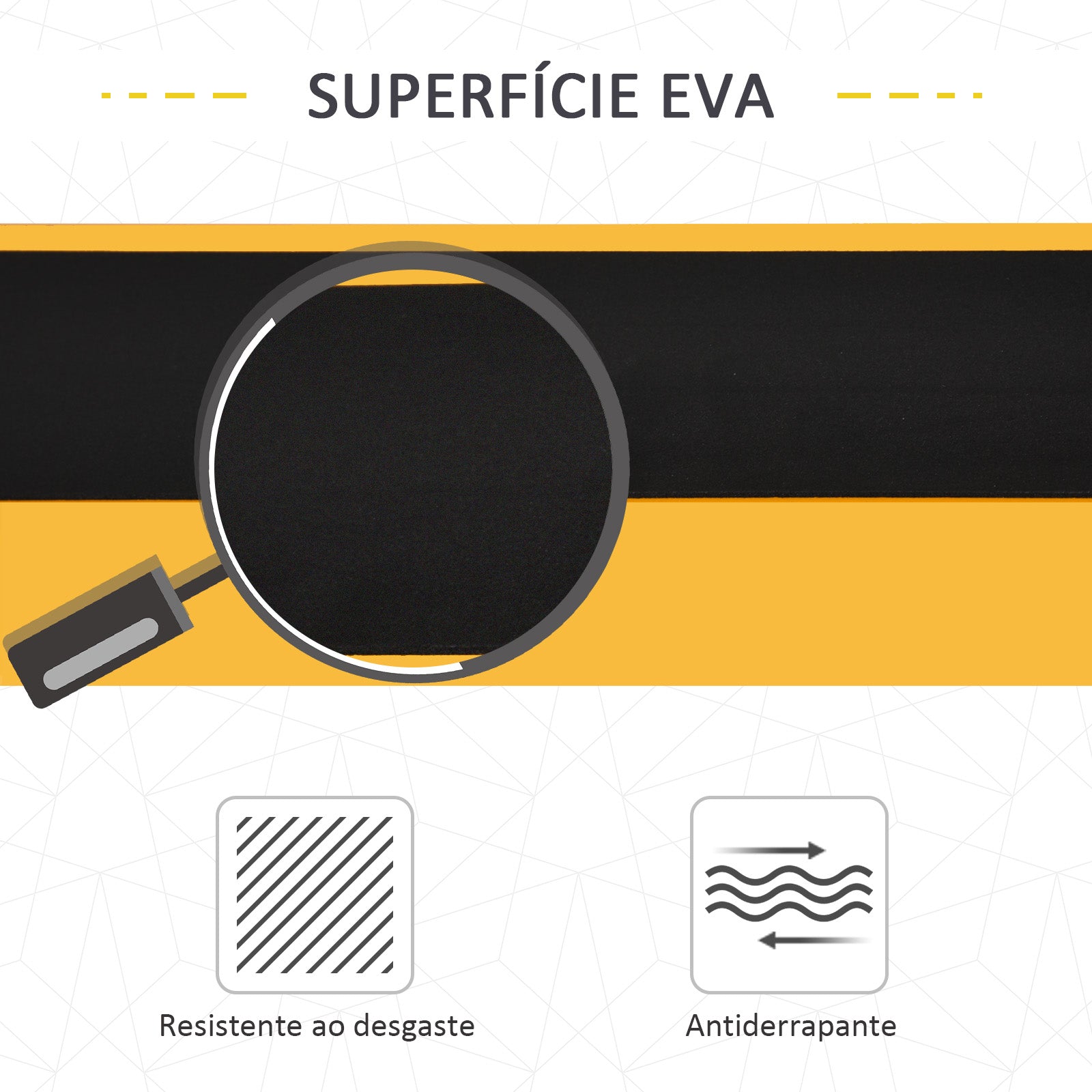 Cavalete de Serra Metálico 99,5x50x76 cm Preto e Amarelo