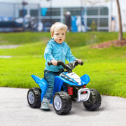 Quadriciclo Elétrico Infantil – 65.5x38.5x43.5cm – Azul – PP e Metal
