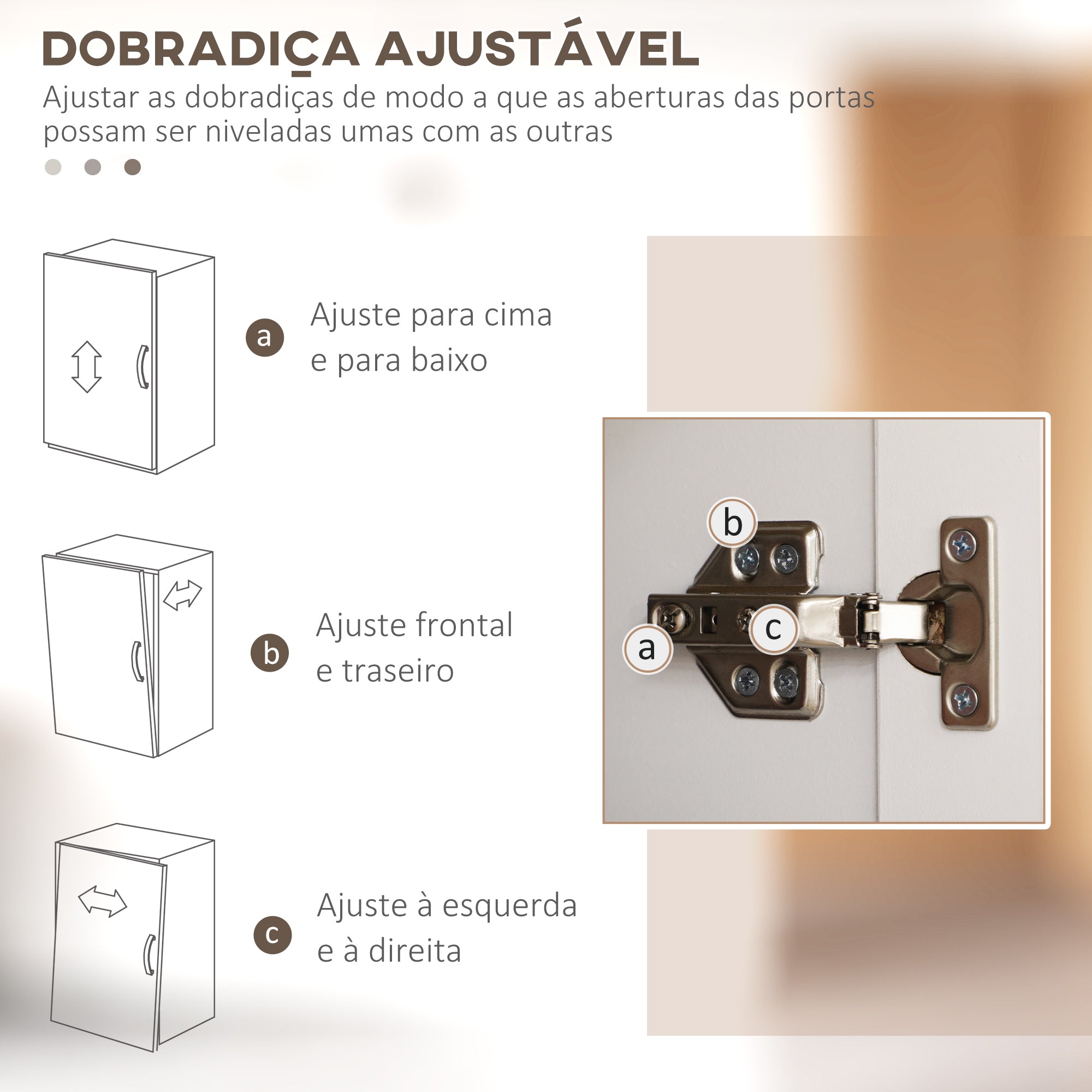 Armário de Cozinha – 60x30x170,5 cm – Branco – Melamina