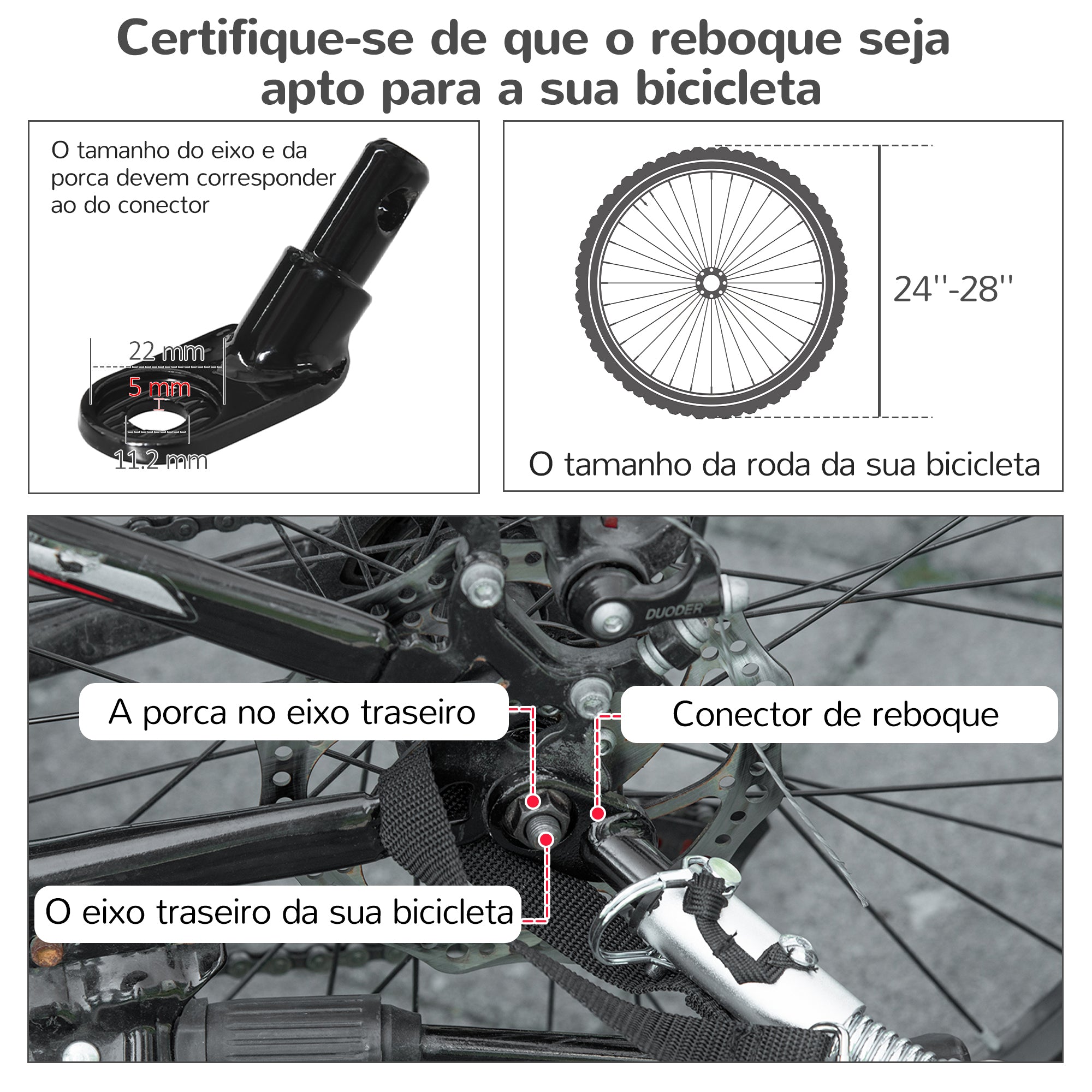 Reboque de Bicicleta para Cães 2 em 1 Vermelho 140x72,5x108 cm