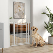 Barreira de Segurança Extensível – 76-102x96 cm – Branca – Aço