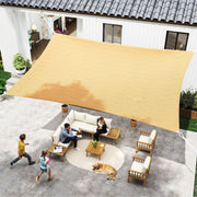 Vela de Sombra Retangular 400x600 cm Cor de Areia