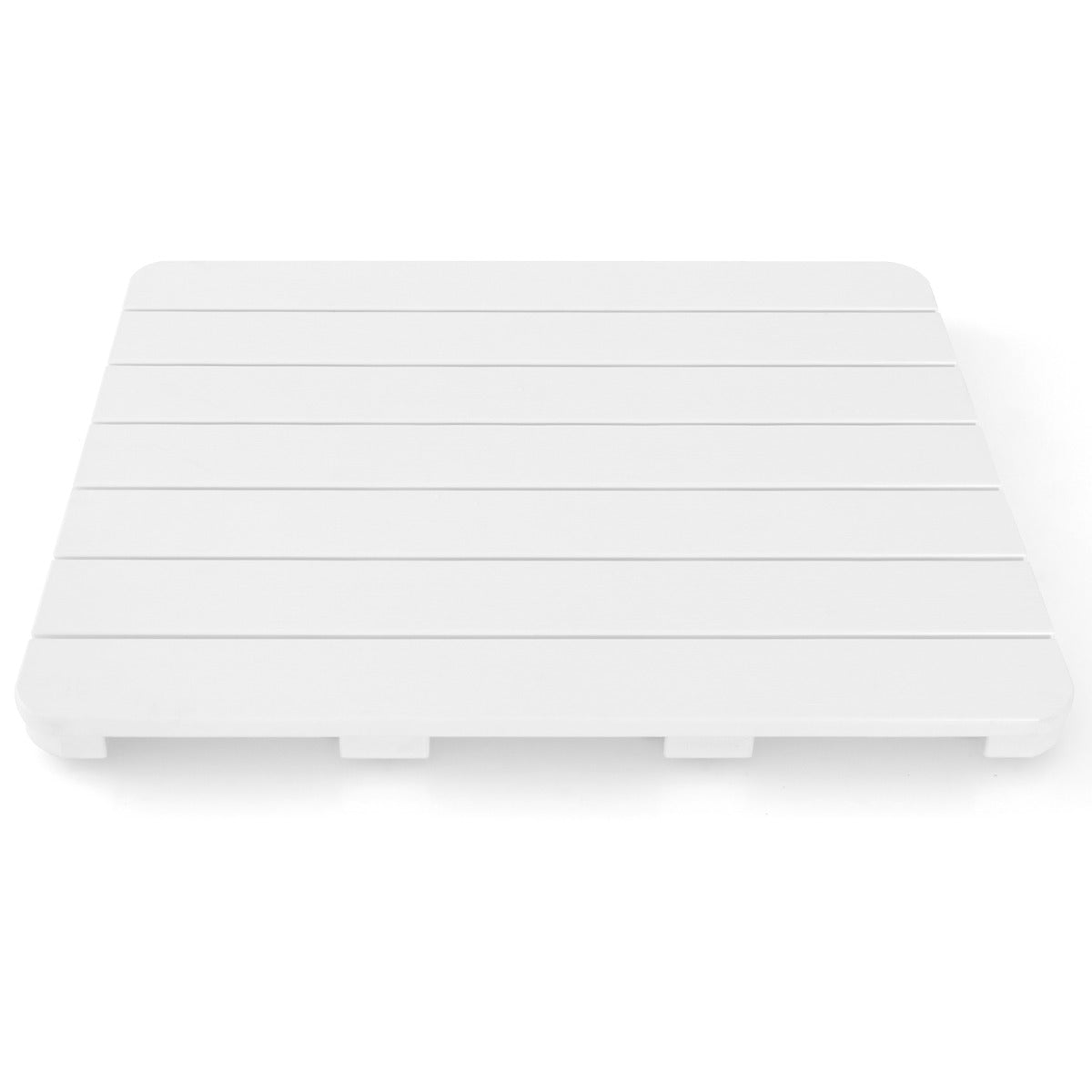 Tapete de Banho Impermeável – 55 x 34 cm – Branco – HIPS