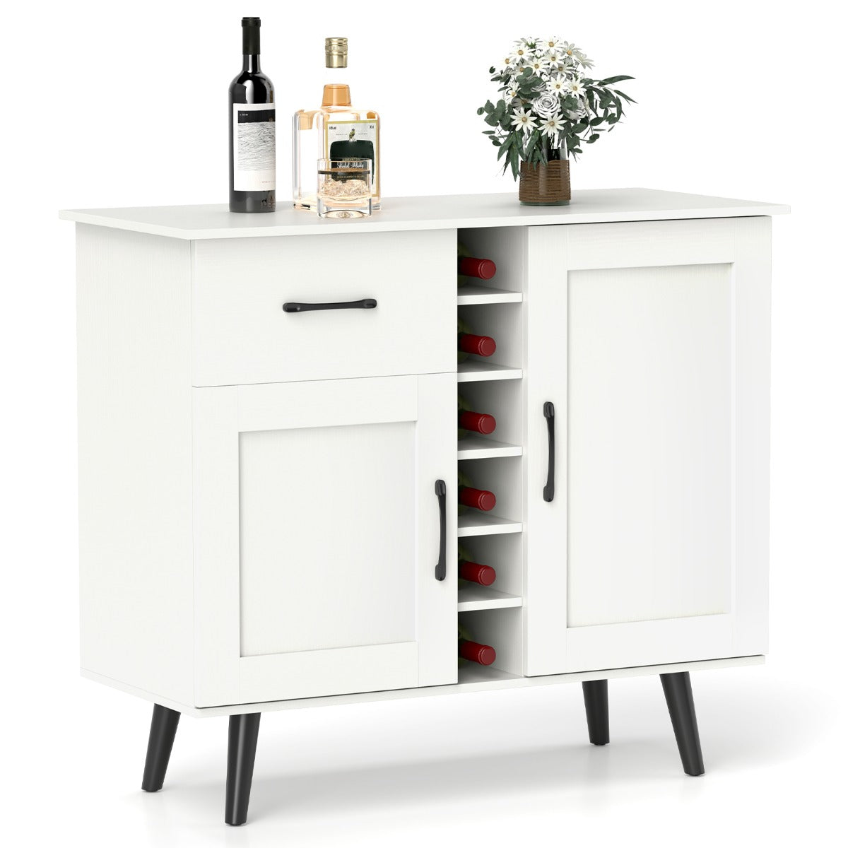Aparador de Cozinha Moderno – Branco