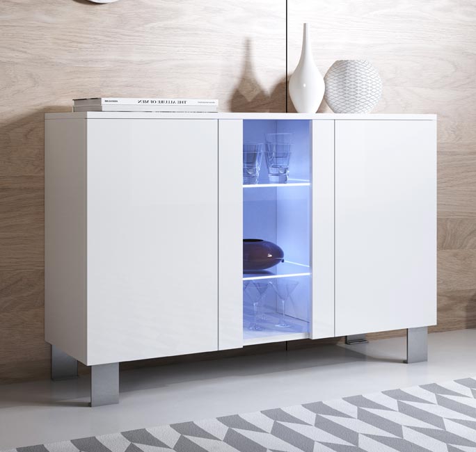 Aparador – 120x82cm – Branco – Melamina