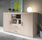 Aparador – 140 cm x 82 cm x 40 cm – Cor Sonoma – Melamina mate