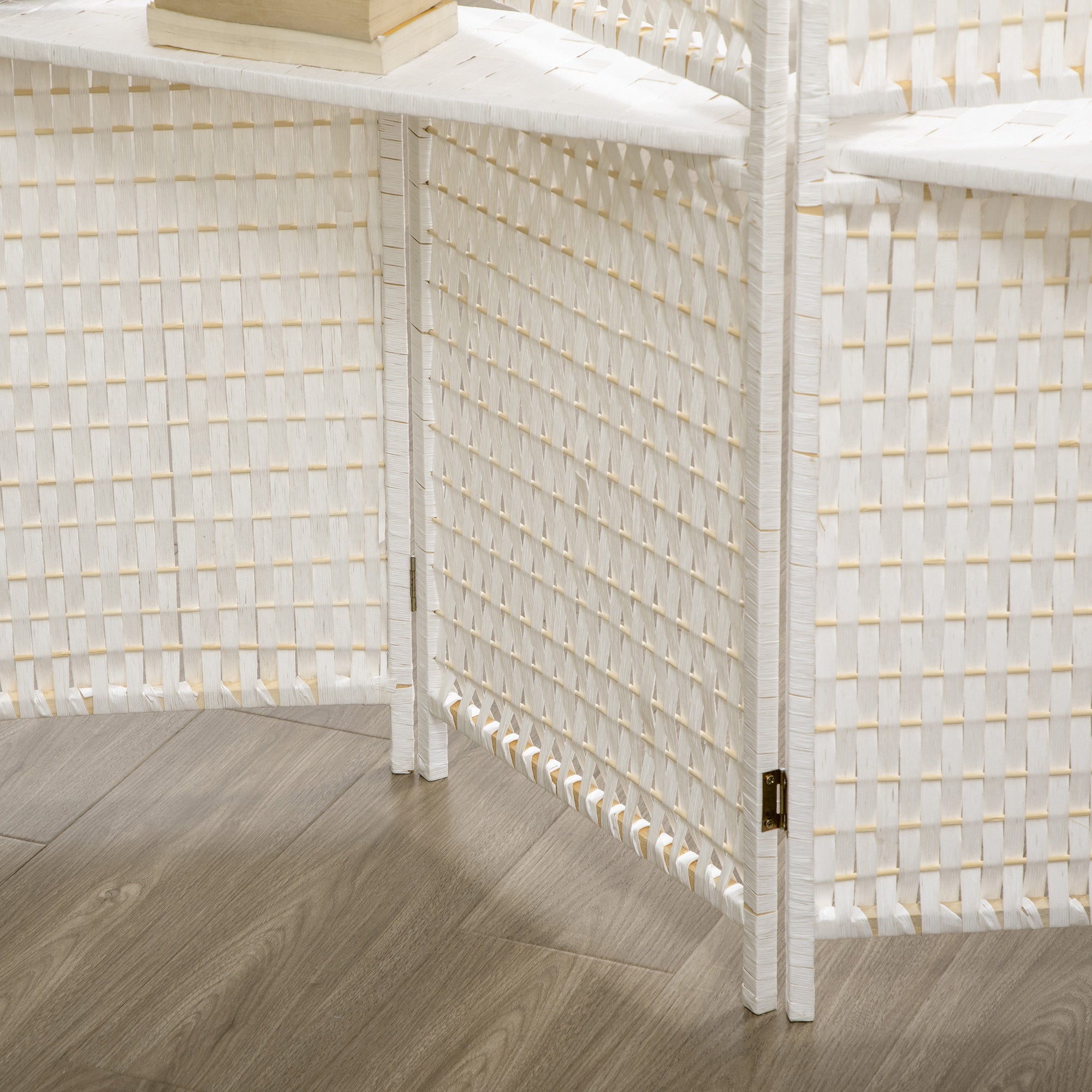 Biombo Divisor de Ambientes Branco 181x180 cm
