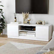 Móvel de TV Moderno Branco 120x39,5x40 cm