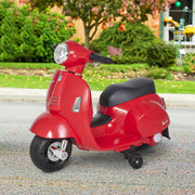 Mota Elétrica Infantil Licenciada - 66,5x38x52 cm - Vermelho