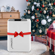 Aquecedor de Toalhas de Luxo com Temporizador e Desligamento Automático – 23L – Branco