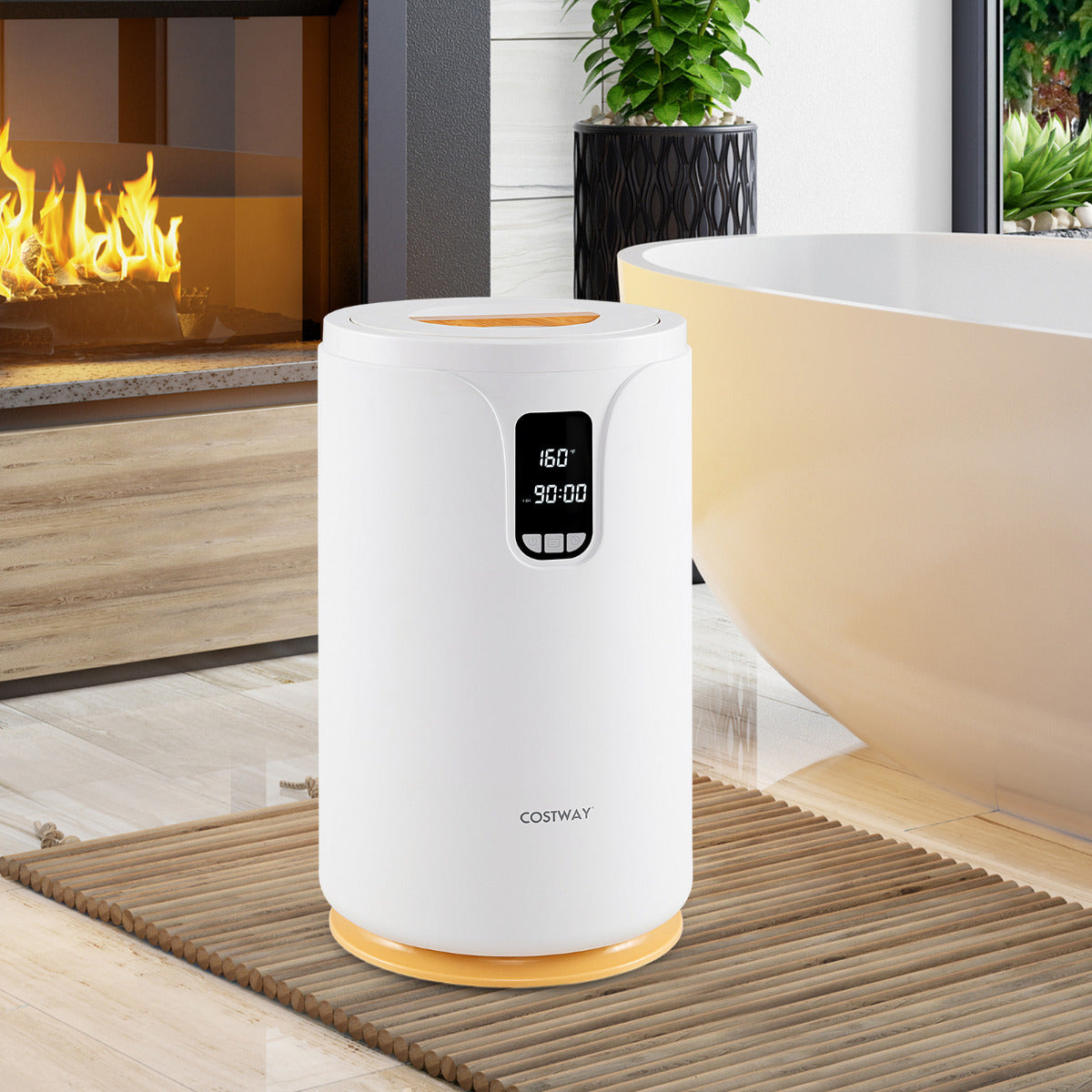 Aquecedor de Toalhas – 20L – Branco – plástico