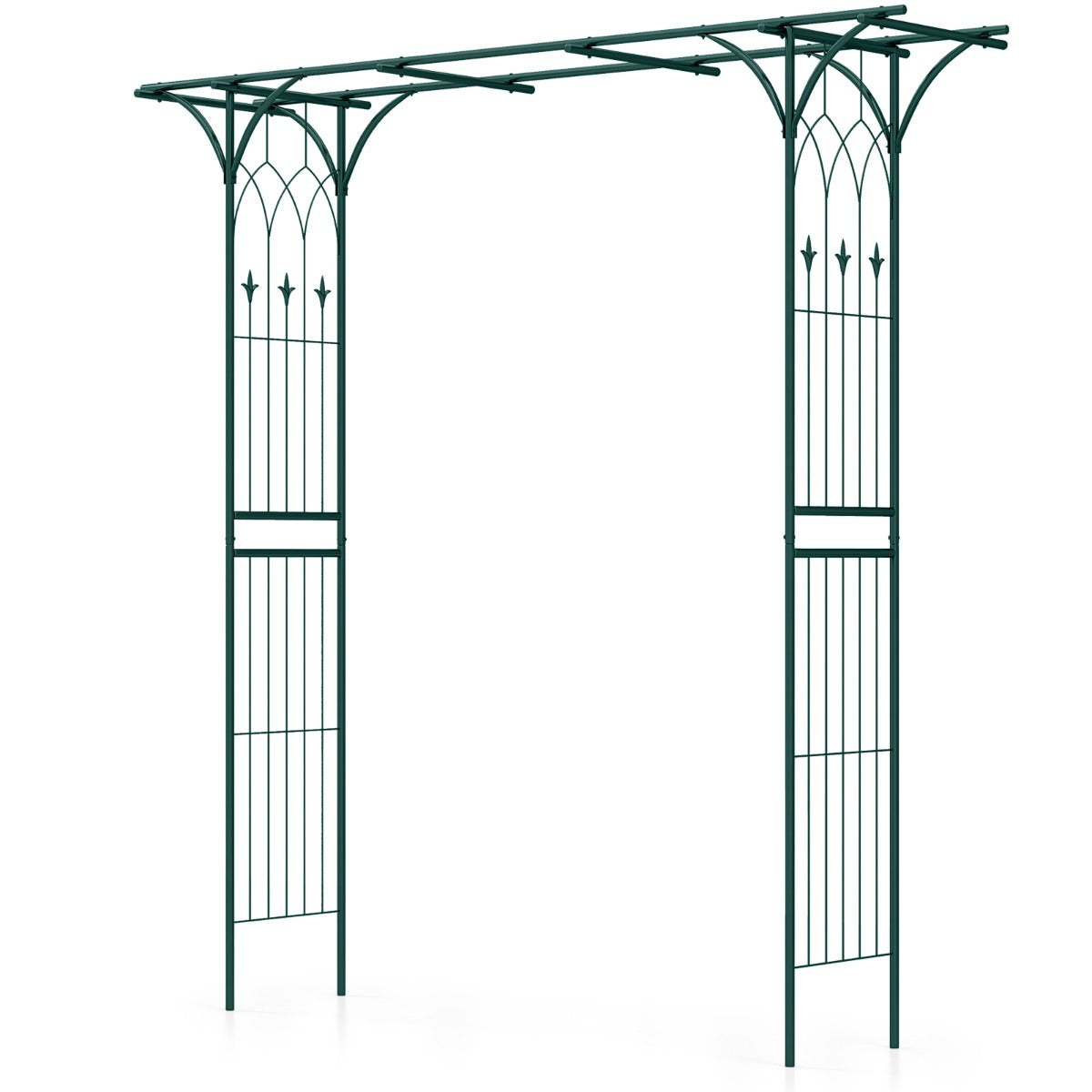 Arco de Jardim – 205 cm – Verde – Metal