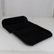 Colchão Insuflável para Carro Colchão de Ar para SUV Flocado com Bomba 3 Bocas e Bolsa de Transporte 190 x 130 cm Preto